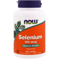 Селен. Selenium, 100 мкг, 250 таблеток