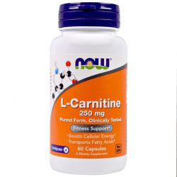 Л-Карнитин. L-Carnitine, 250 мг, 60 капсул