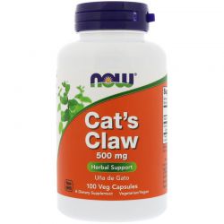 Кошачий коготь. Cats Claw, 500 мг, 100  капсул