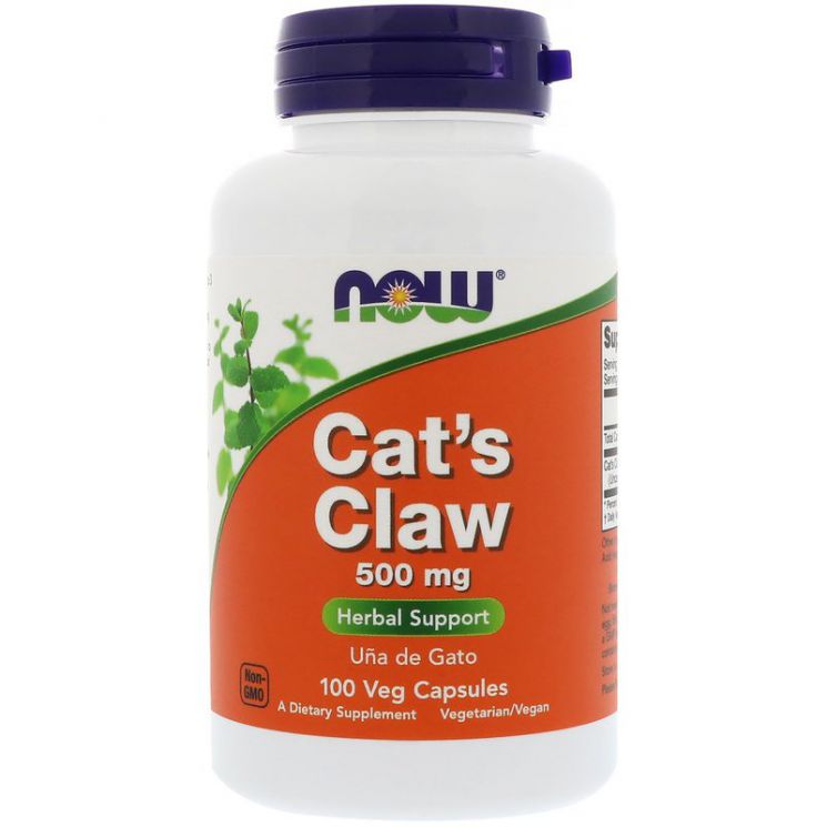 Кошачий коготь. Cats Claw, 500 мг, 100  капсул. 2 900 руб. Звоните сейчас +7 911 928-13-66